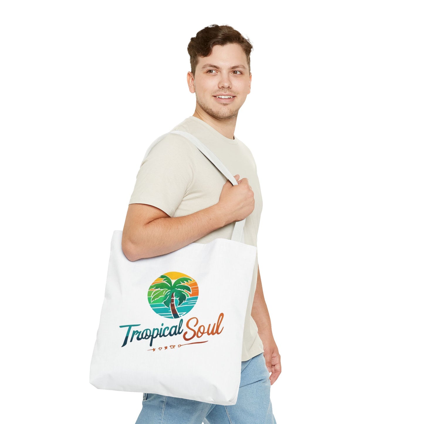 Tote Bag (AOP). Tropical soul