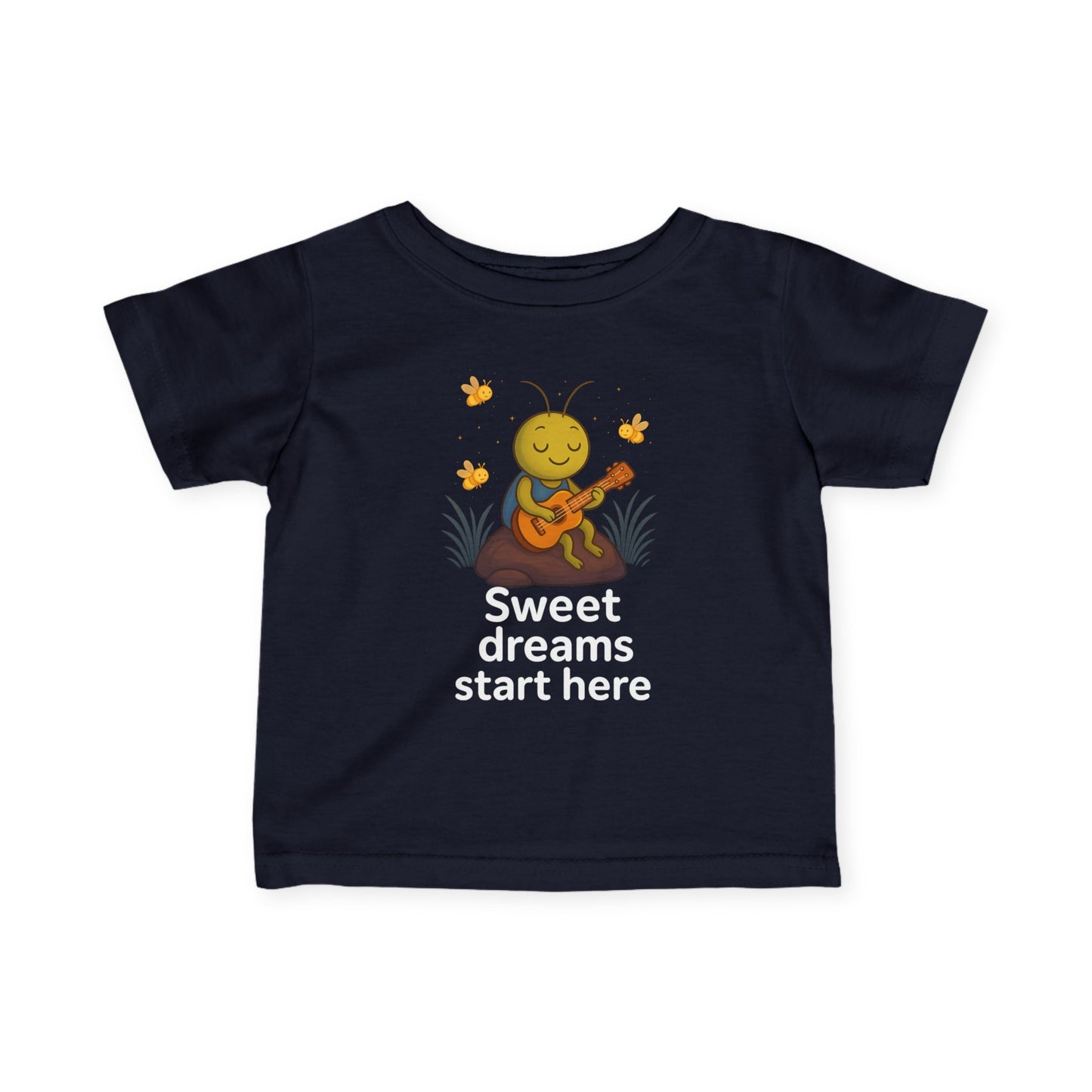 Sweet Dreams Infant Tee, Baby T-Shirt, Cute Kids Apparel, Musical Gift, Toddler Summer Top, Birthday Present for Kids