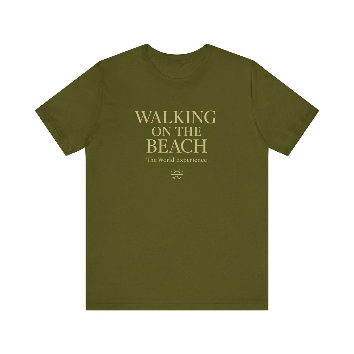 Walking on the Beach Unisex Short Sleeve Tee