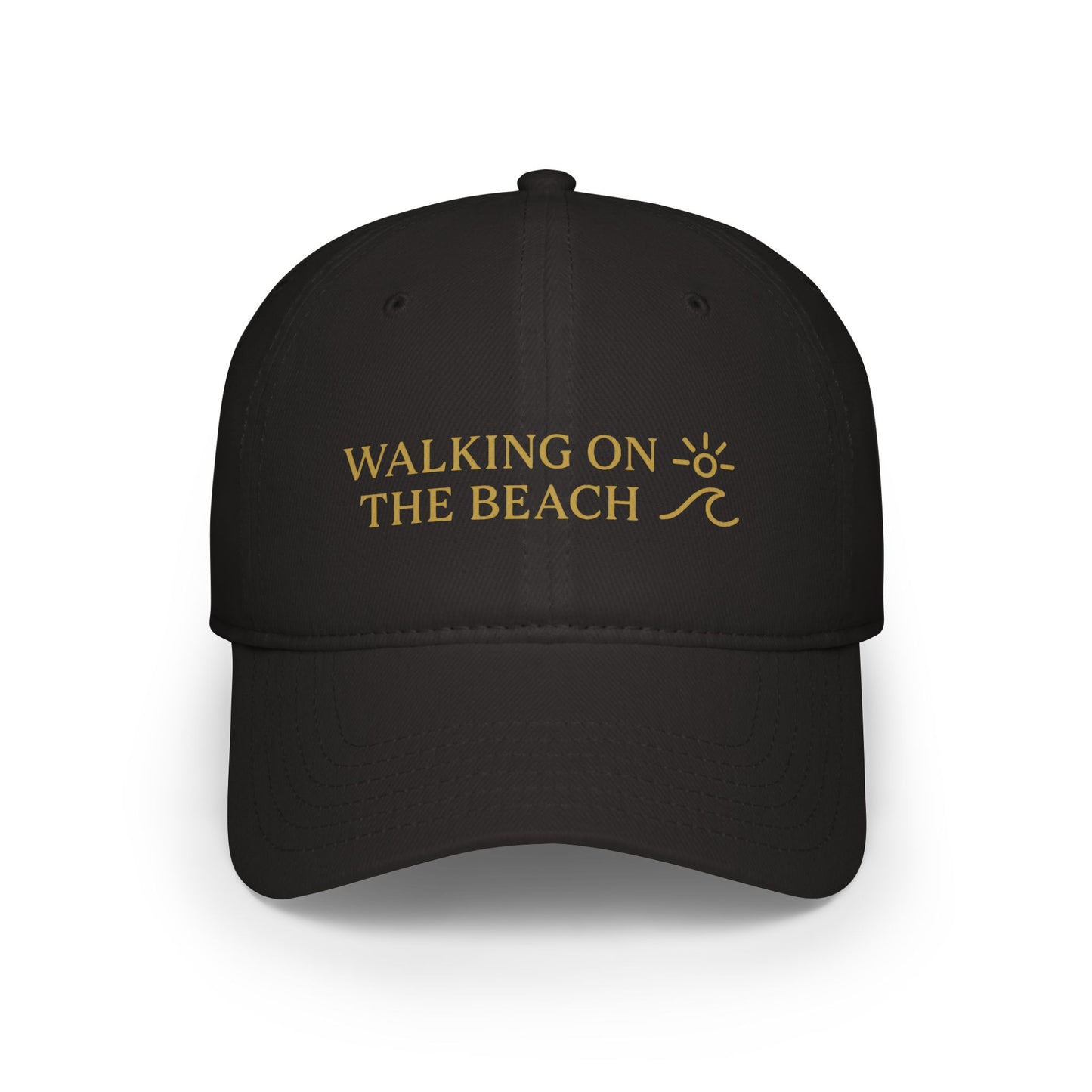 Beach Vibes Low Profile Baseball Cap - Perfect for Summer Days