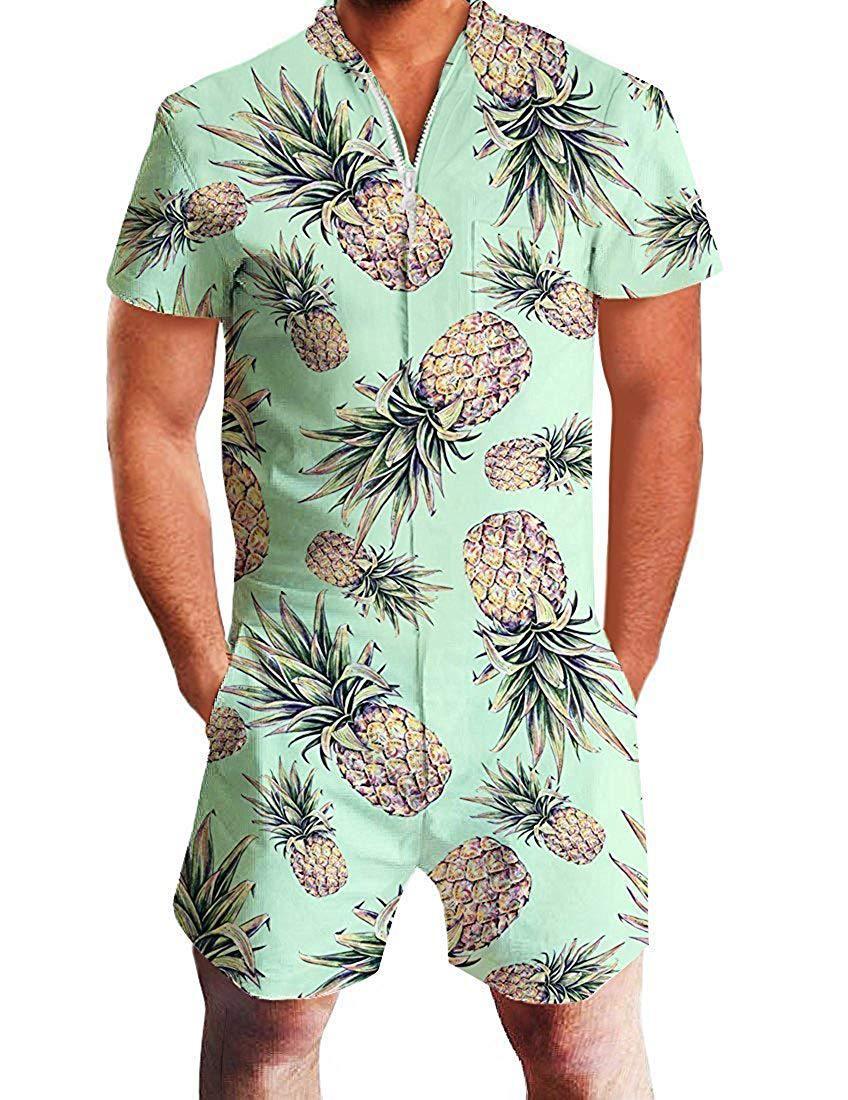 European And American Men's Summer Short-sleeved Suit