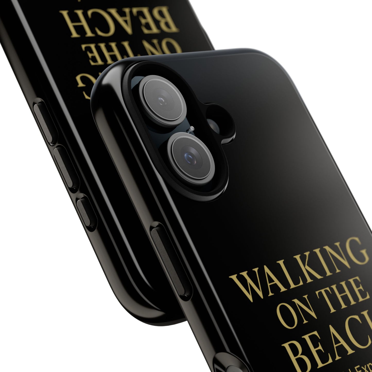 Beach-Themed Phone Case: Walking on the Beach Design