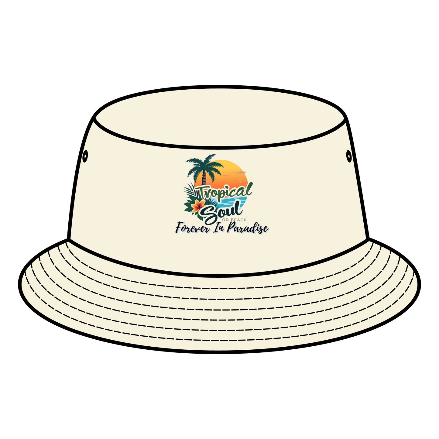 Tropical Bucket Hat. Tropical soul