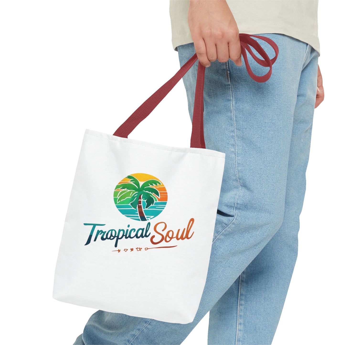 Tote Bag (AOP). Tropical soul