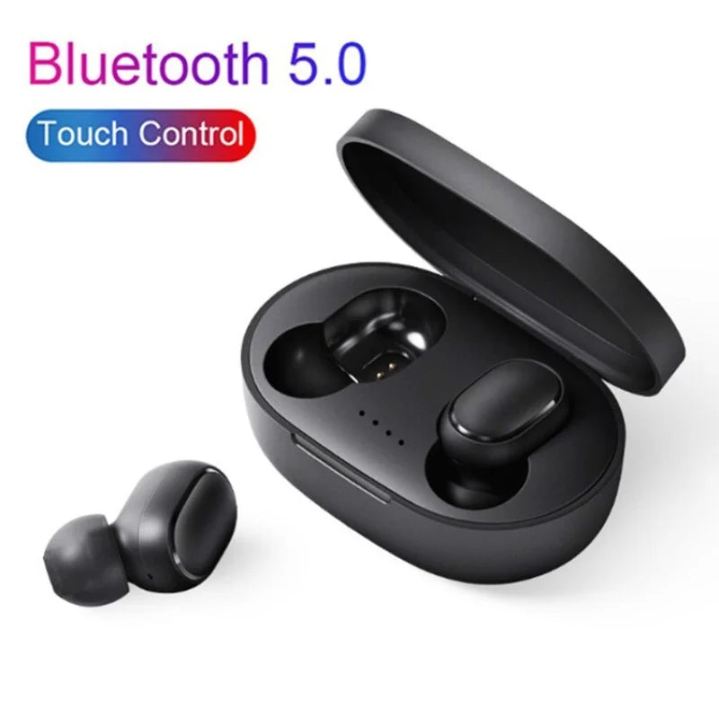 TWS A6S Headset Wireless Earphones Bluetooth Headphones Sport LED Display Touch Stereo Fone Bluetooth Earbuds for Xiaomi Huawei
