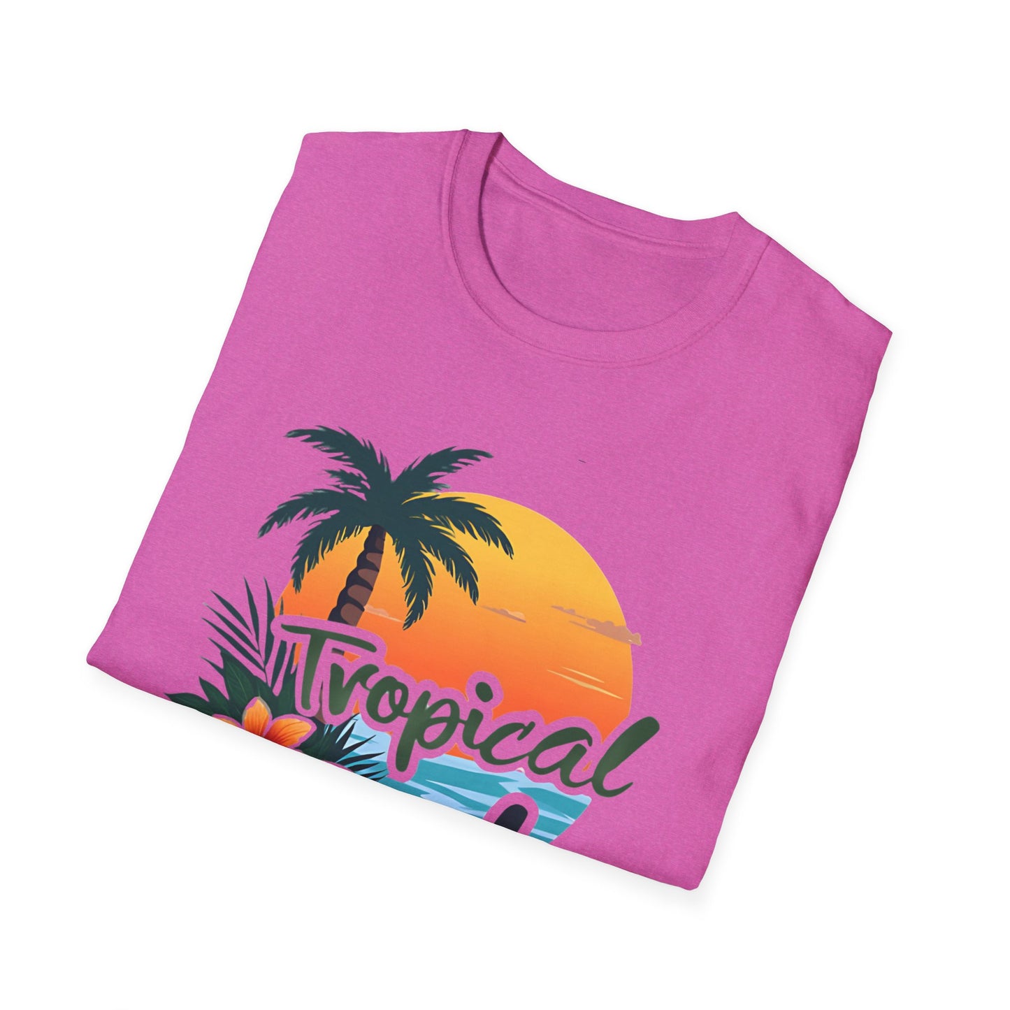 Tropical Soul T-Shirt | Relaxed Beach Vibe | Perfect Gift for Vacationers, Summer Parties, Beach Lovers, and Tropical Getaways