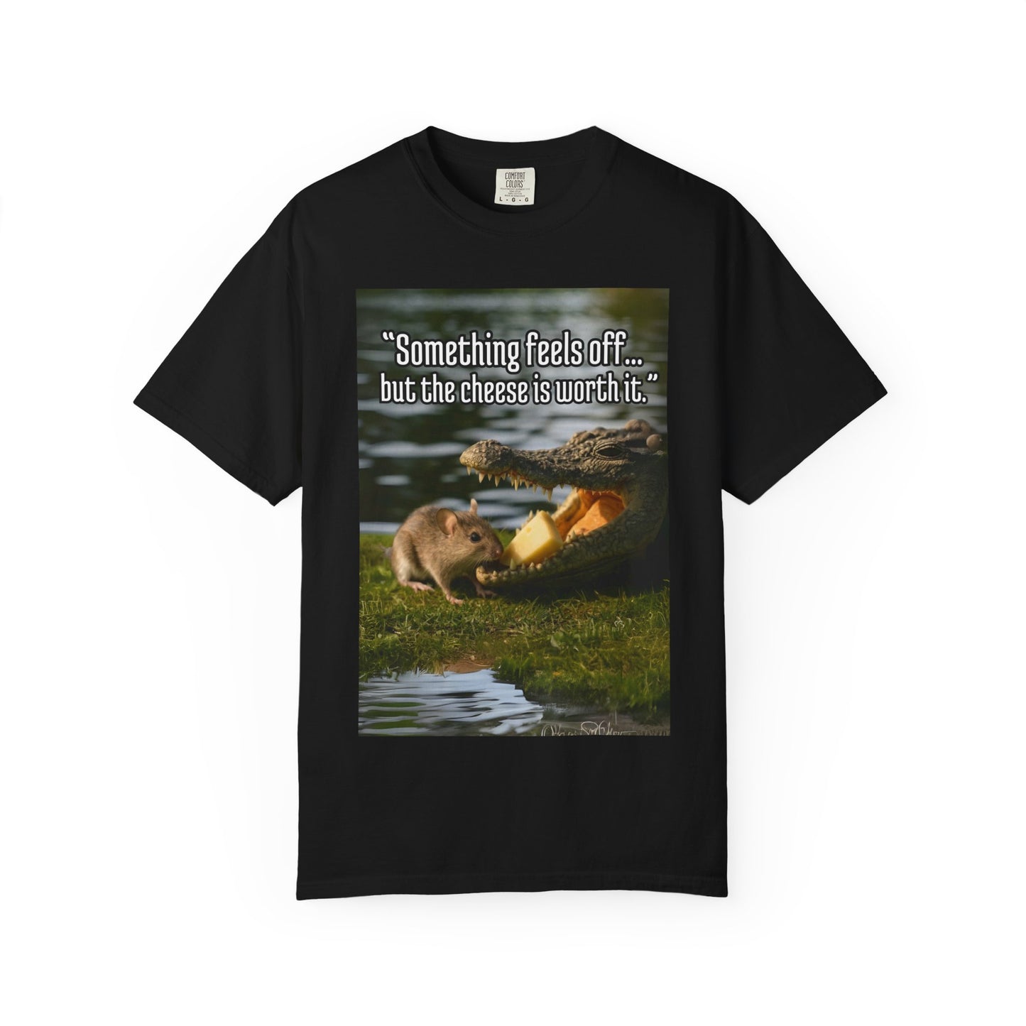Funny Animal Graphic T-Shirt, Unisex Tee, Unique Gift, Casual Wear, Humorous Quote Shirt, Great for Nature Lovers