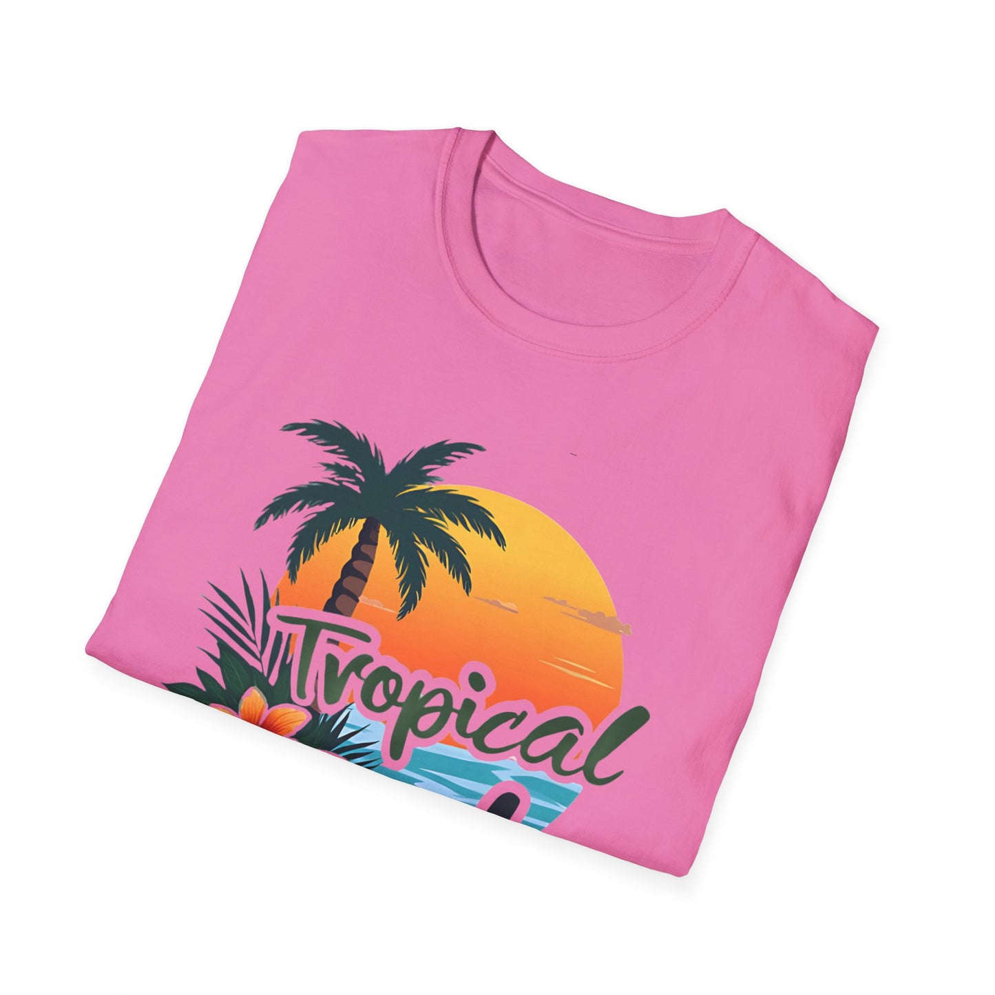 Tropical Soul T-Shirt | Relaxed Beach Vibe | Perfect Gift for Vacationers, Summer Parties, Beach Lovers, and Tropical Getaways