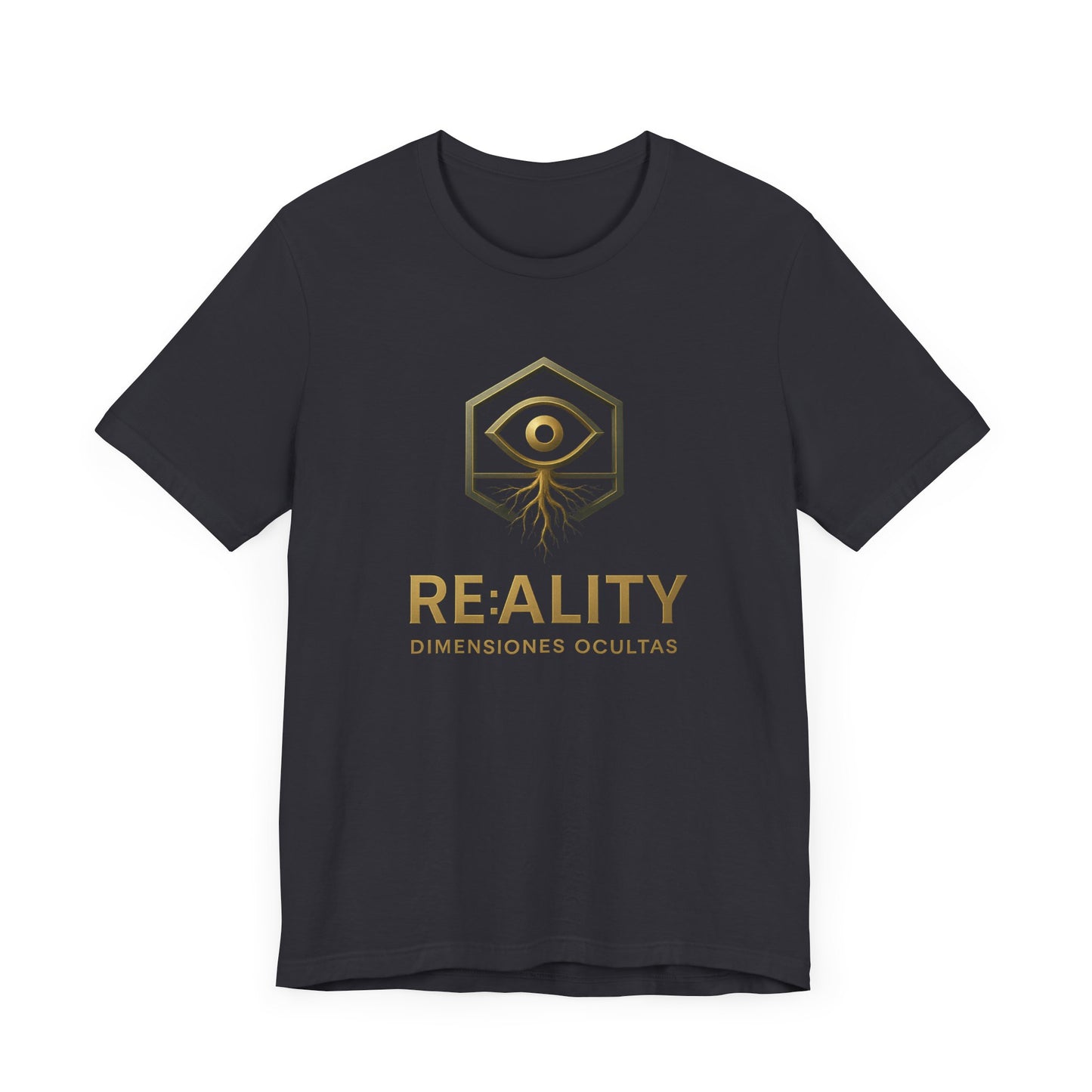 Mystical Eye Graphic Tee, Unisex Jersey Short Sleeve Tee, Reality Shirt, Gift for Spiritual Seekers, Unique Casual Wear