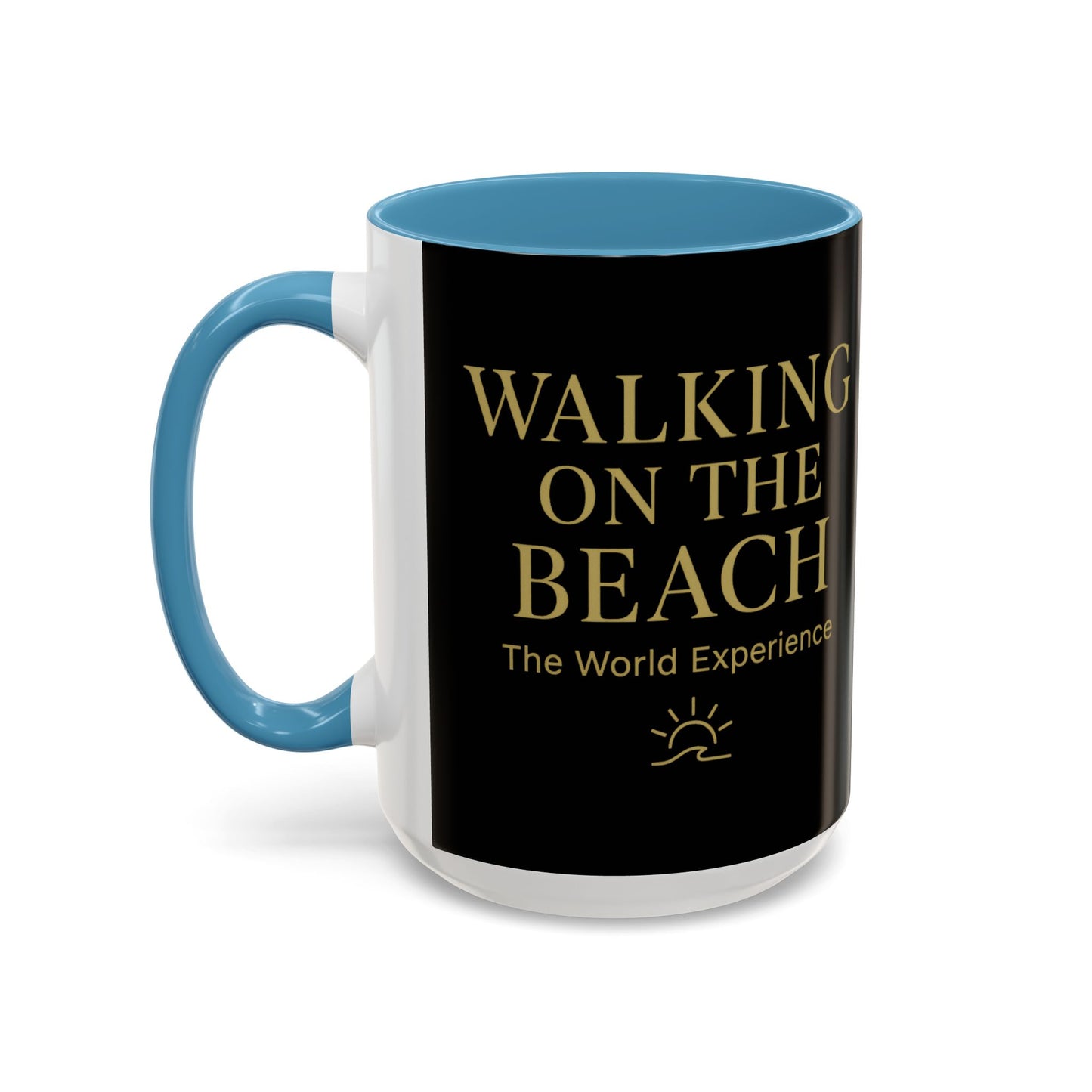 Elegant Black Accent Coffee Mug - Perfect for Relaxing Moments