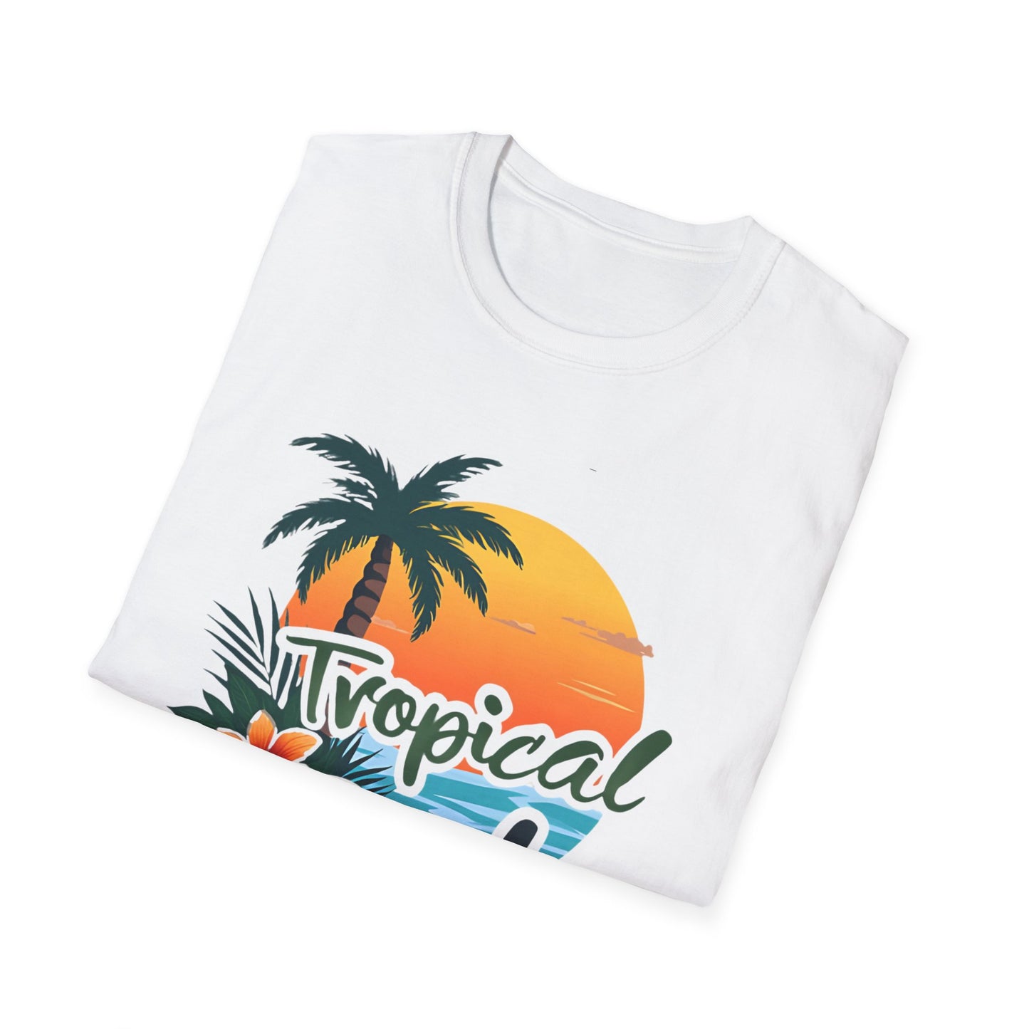 Tropical Soul T-Shirt | Relaxed Beach Vibe | Perfect Gift for Vacationers, Summer Parties, Beach Lovers, and Tropical Getaways