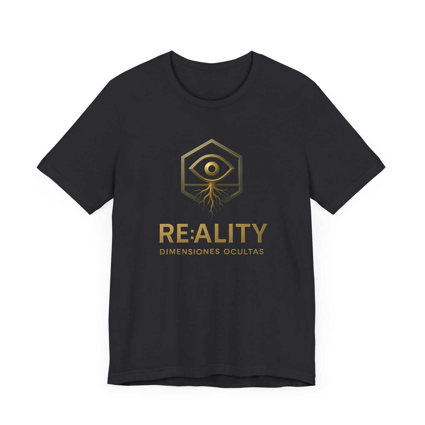 Mystical Eye Graphic Tee, Unisex Jersey Short Sleeve Tee, Reality Shirt, Gift for Spiritual Seekers, Unique Casual Wear