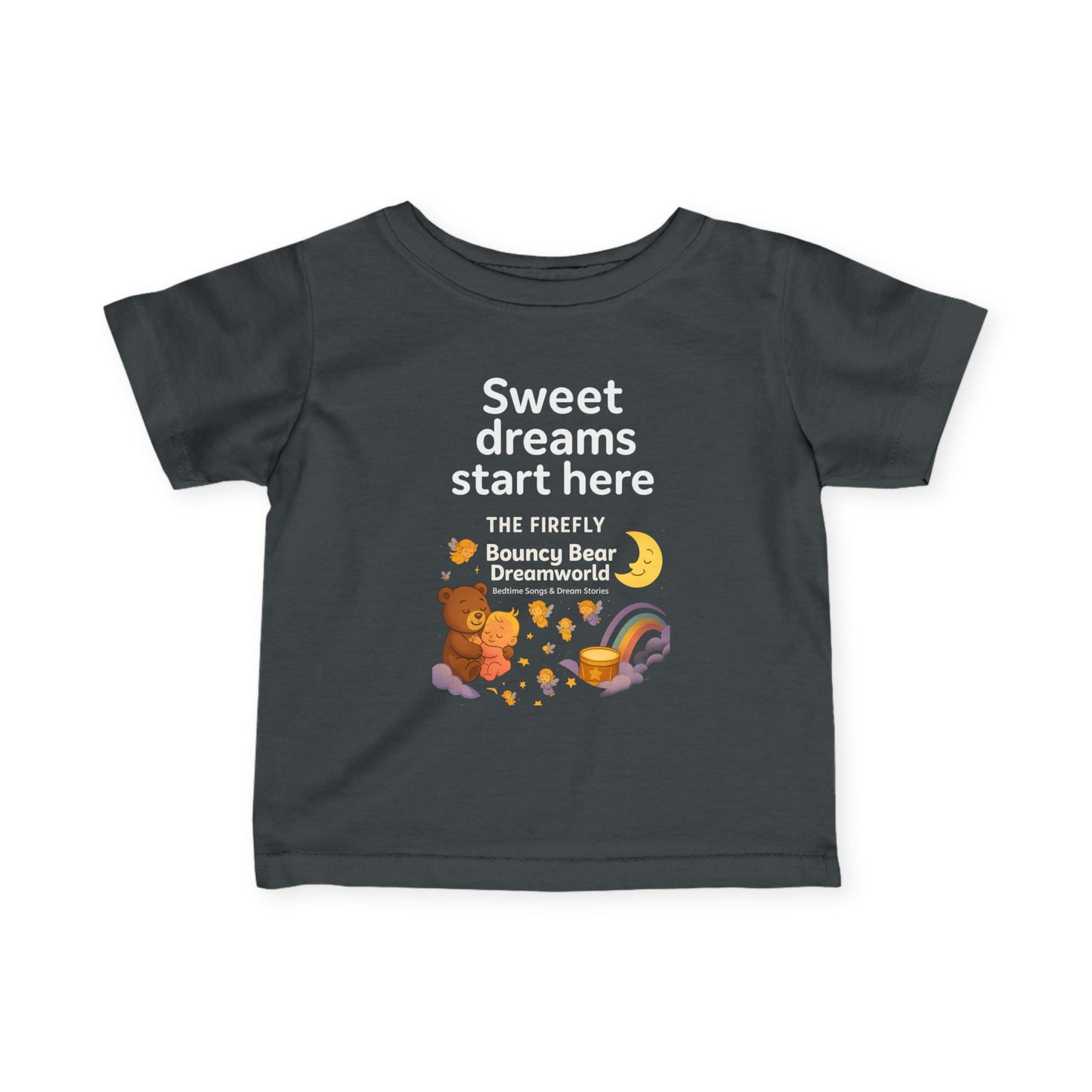 Sweet Dreams Infant Tee - Cozy Kids Shirt, Baby Showers, New Parents Gift, Soft Jersey Tee, Cute Children's Apparel
