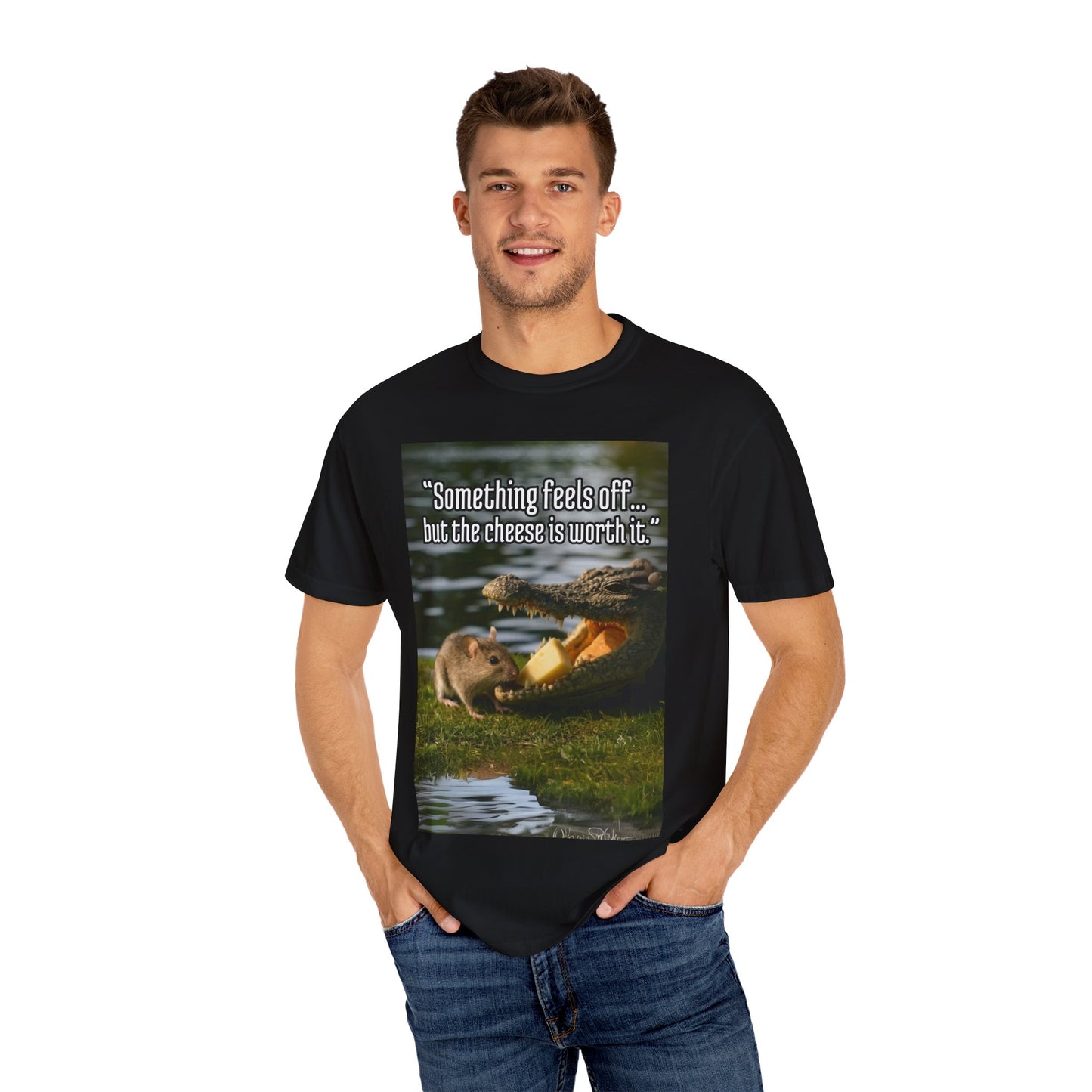 Funny Animal Graphic T-Shirt, Unisex Tee, Unique Gift, Casual Wear, Humorous Quote Shirt, Great for Nature Lovers