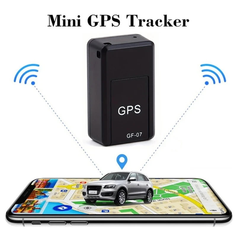 GF07 Magnetic Mini Car Tracker GPS Real TimeTracking Locator Device Magnetic GPS TrackerReal-time Vehicle Locator Pet Tracker