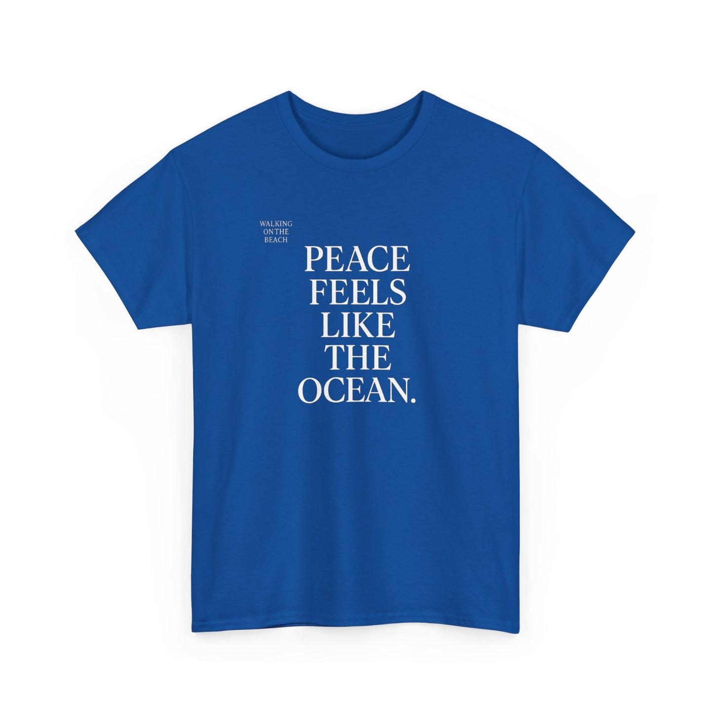 Ocean-Inspired Peace Tee