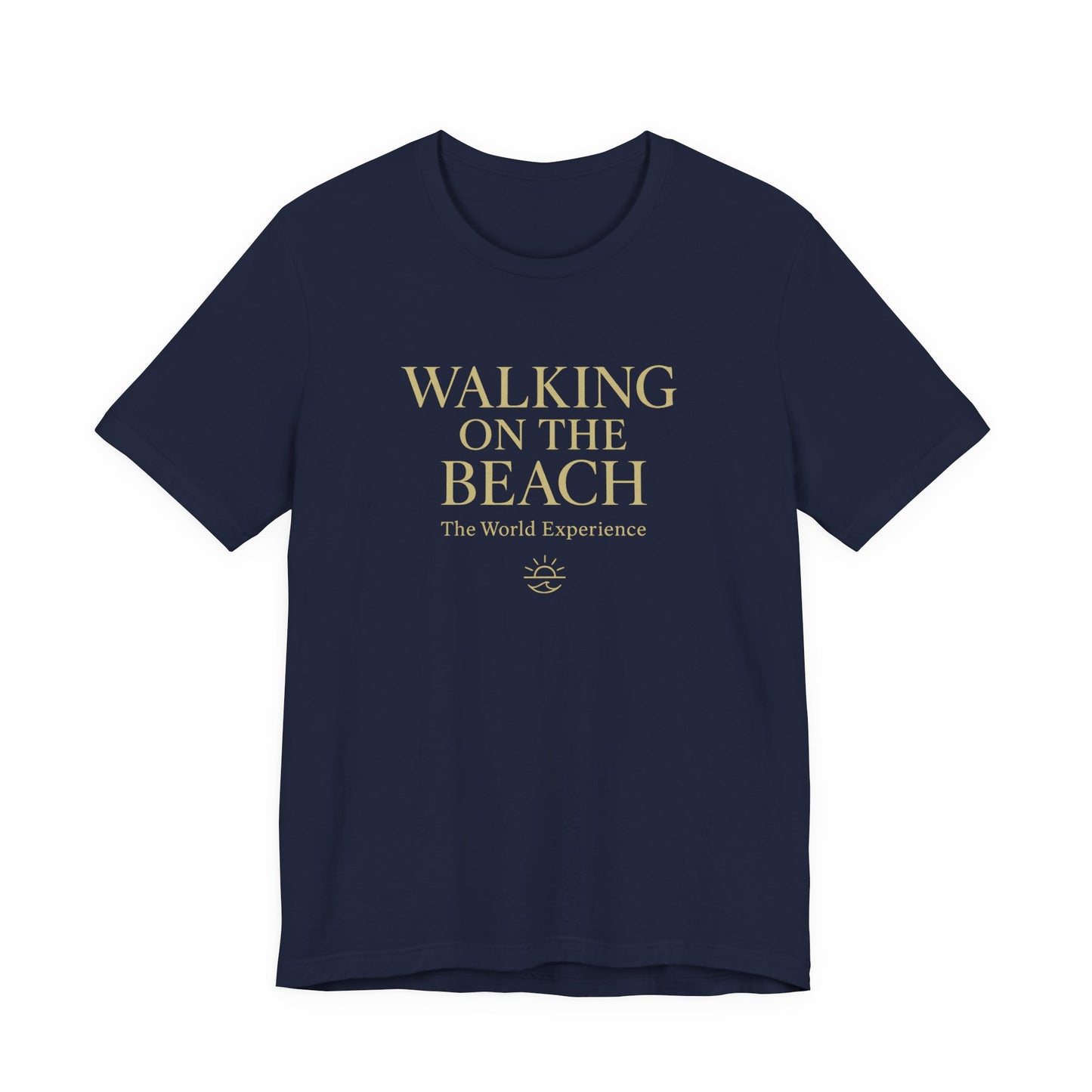 Walking on the Beach Unisex Short Sleeve Tee