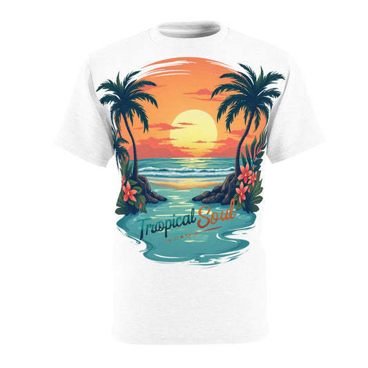 Unisex Cut & Sew Tee (AOP)