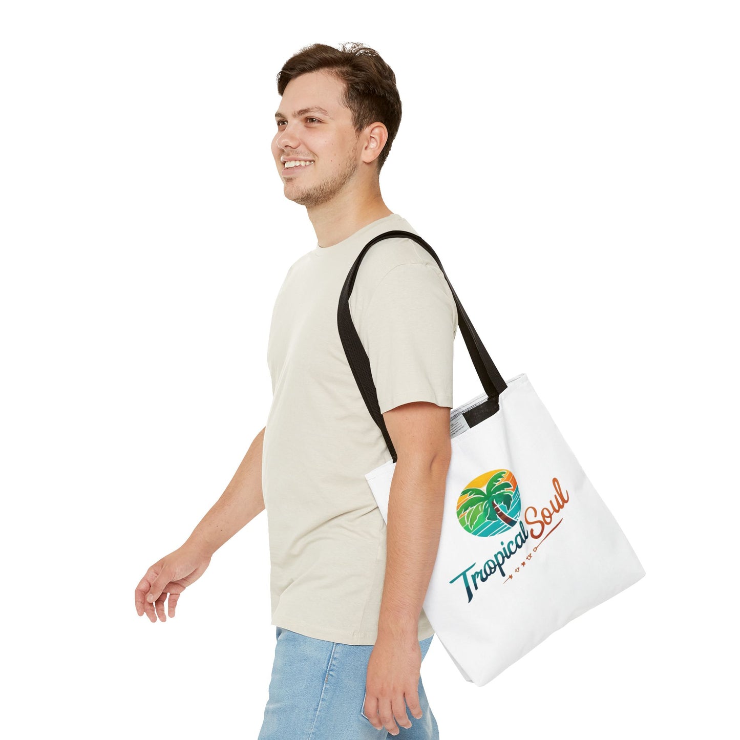 Tote Bag (AOP). Tropical soul