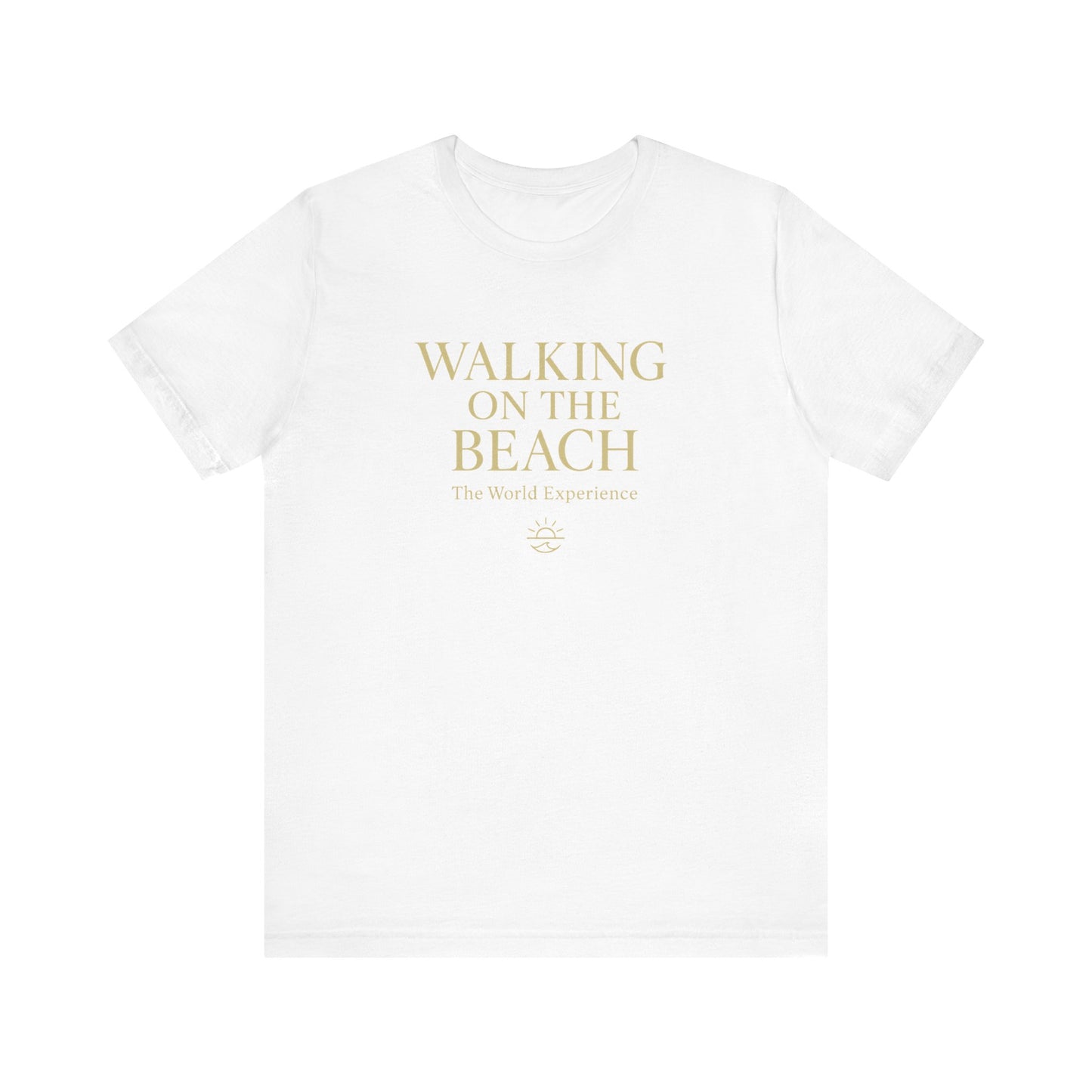 Walking on the Beach Unisex Short Sleeve Tee