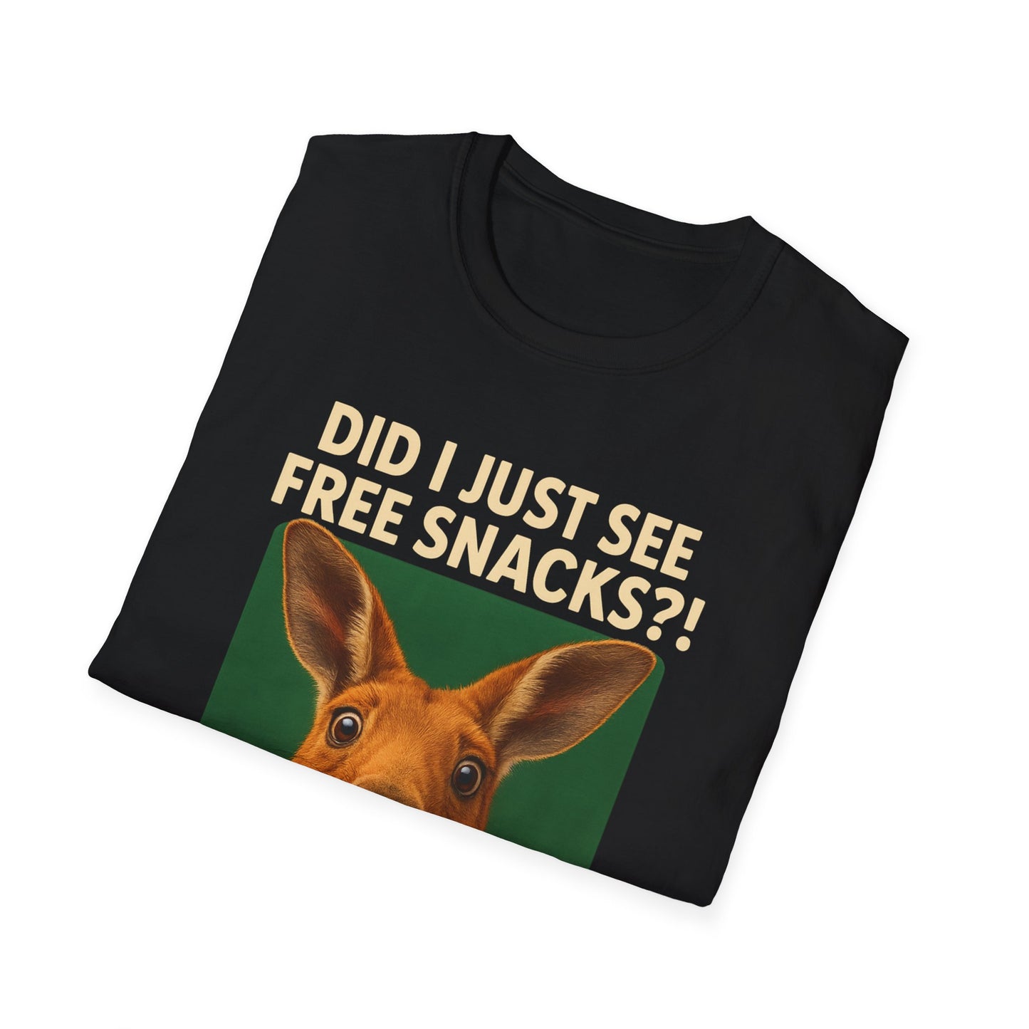Humorous Kangaroo Tee, Fun Graphic T-Shirt, Quirky Animal Shirt, Gift for Animal Lovers, Casual Wear, Everyday Humor