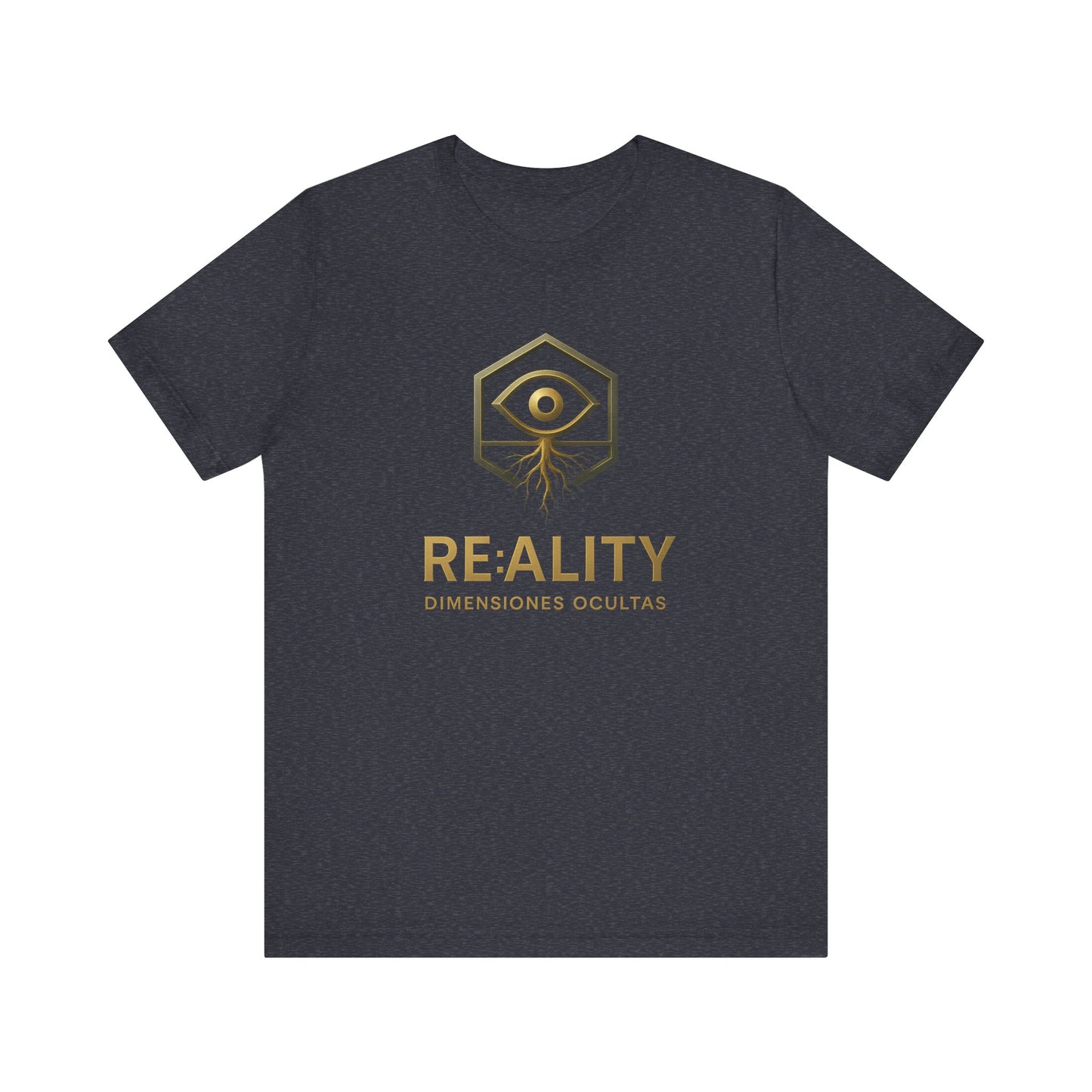 Mystical Eye Graphic Tee, Unisex Jersey Short Sleeve Tee, Reality Shirt, Gift for Spiritual Seekers, Unique Casual Wear