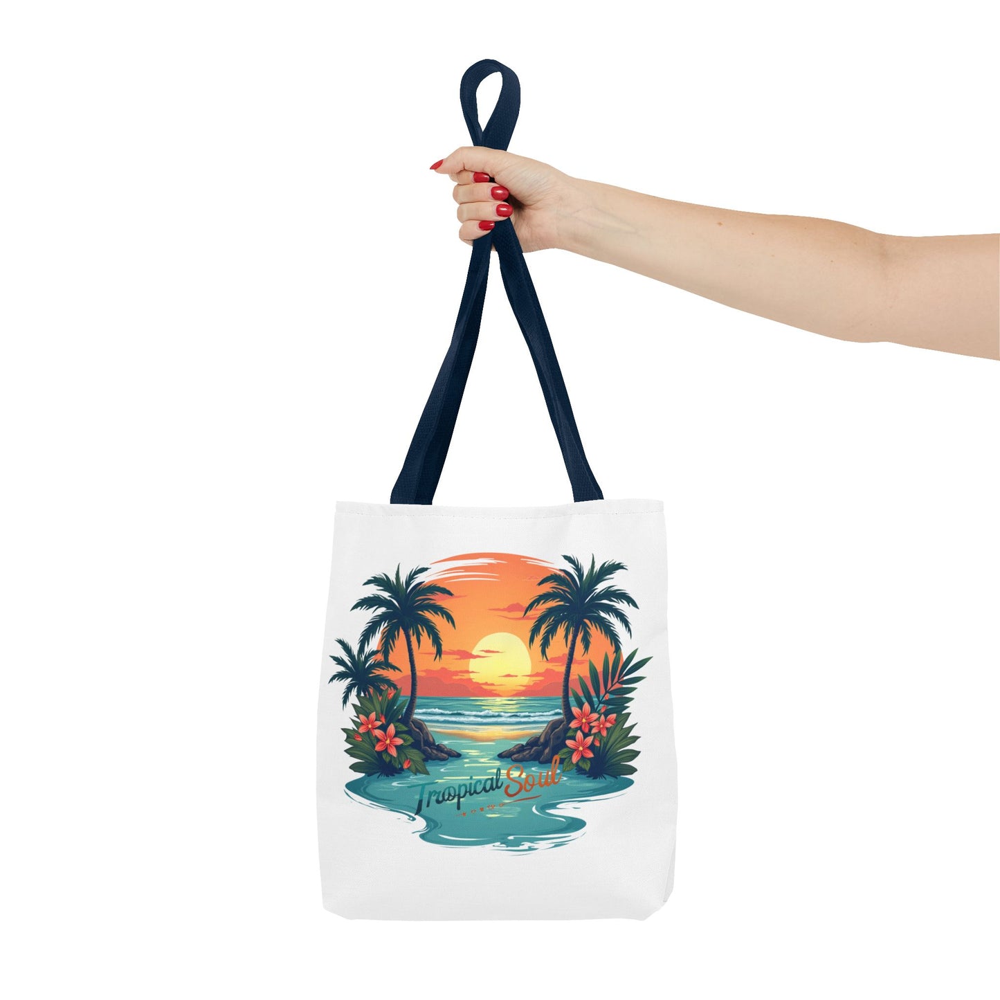 Tote Bag (AOP). Tropical soul