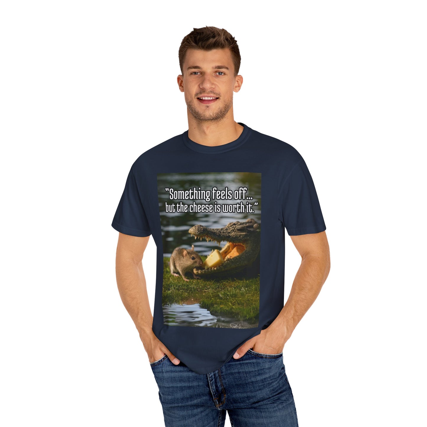 Funny Animal Graphic T-Shirt, Unisex Tee, Unique Gift, Casual Wear, Humorous Quote Shirt, Great for Nature Lovers