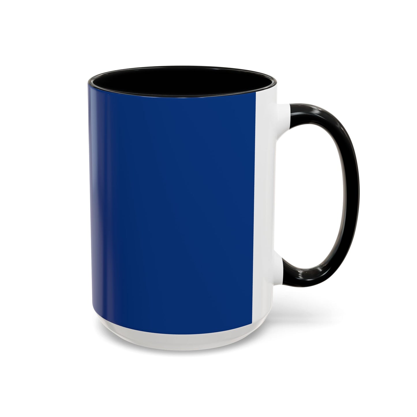 Elegant Blue Accent Coffee Mug - Perfect for Coffee Lovers and Gifting