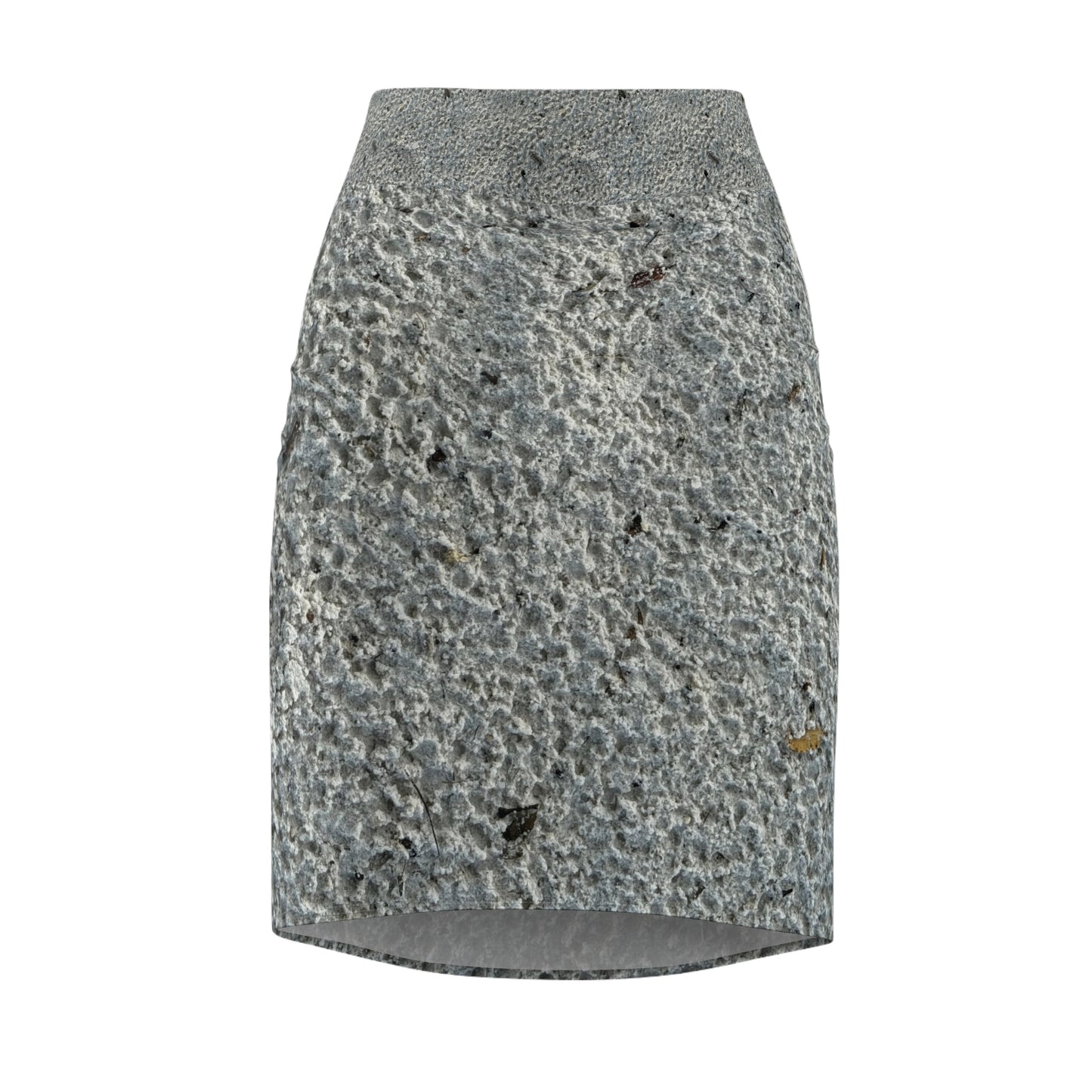 Textured Women's Pencil Skirt - Chic Style for Everyday Elegance. Tropical soul