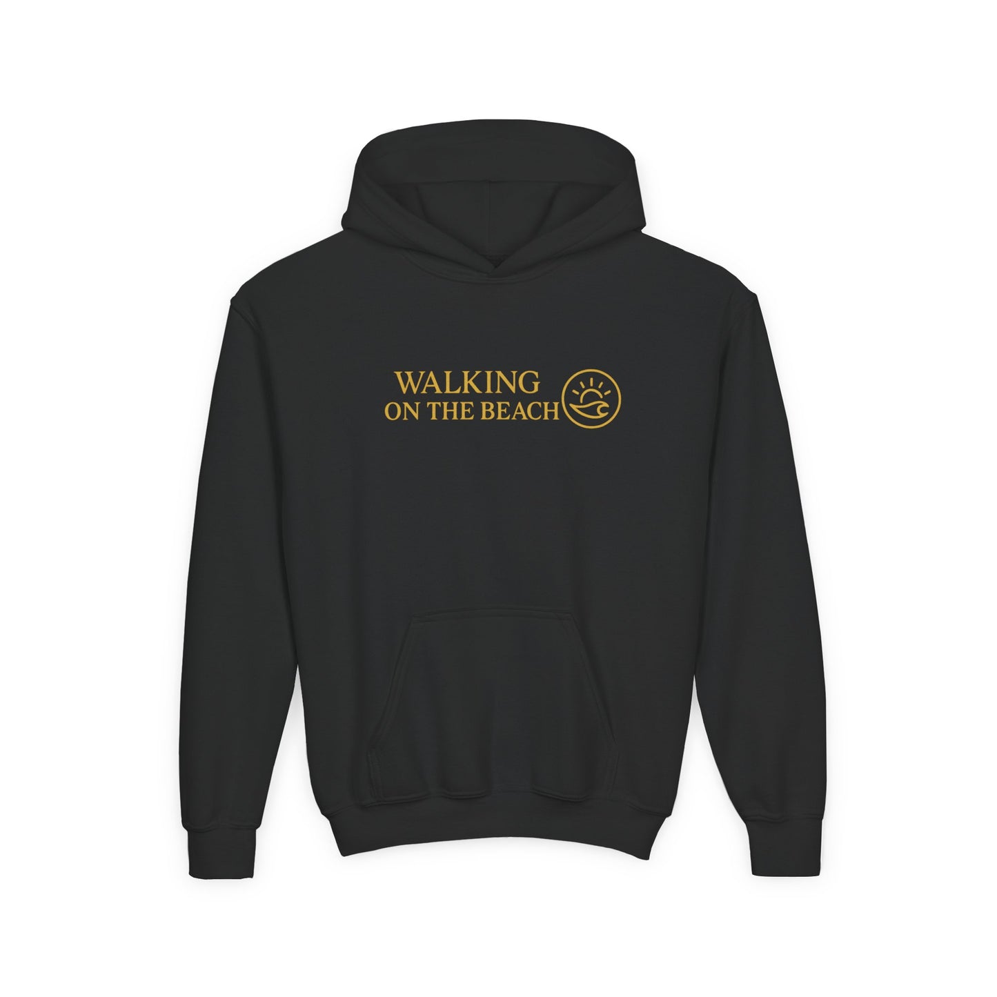 Beach Walk Youth Hoodie - Perfect for Summer Adventures