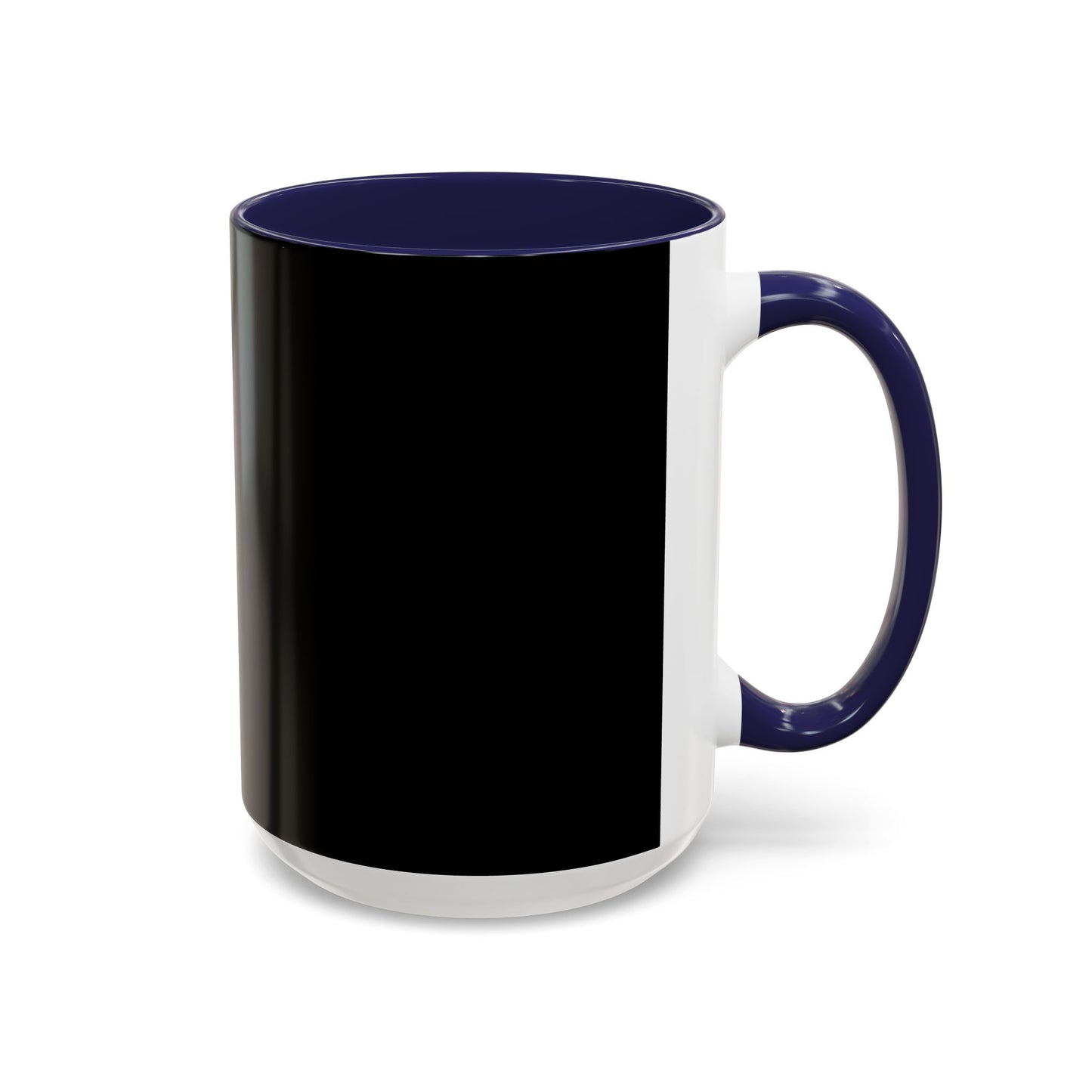 Elegant Black Accent Coffee Mug - Perfect for Relaxing Moments