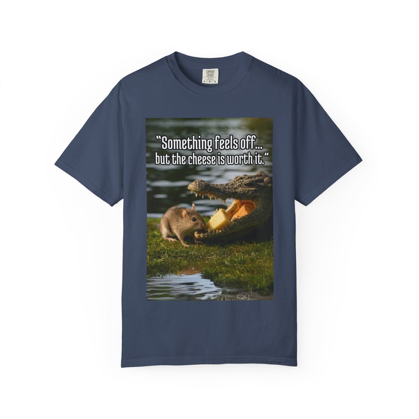 Funny Animal Graphic T-Shirt, Unisex Tee, Unique Gift, Casual Wear, Humorous Quote Shirt, Great for Nature Lovers