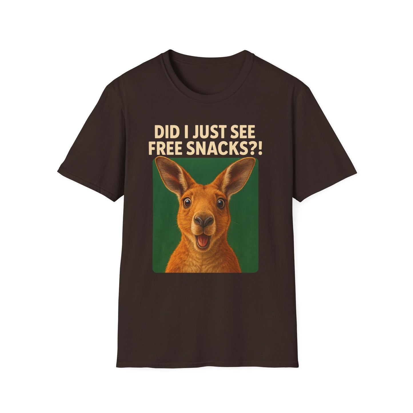 Playful Kangaroo Graphic T-Shirt, Funny Animal Tee, Unisex Humor Shirt, Casual Outfit, Gift for Animal Lovers