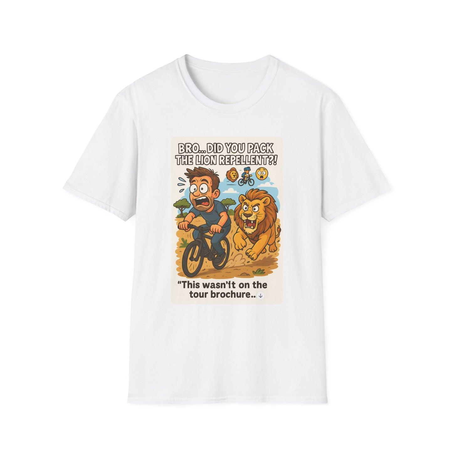 Adventure Humor T-Shirt, Funny Gift for Travelers, Travel Lover Tee, Great for Vacations, Animal Lover Shirt