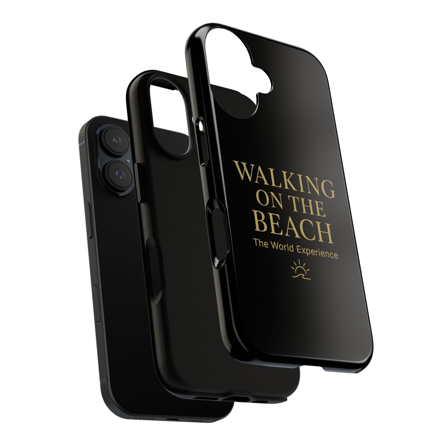 Beach-Themed Phone Case: Walking on the Beach Design