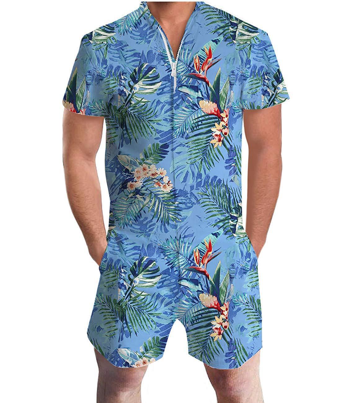 European And American Men's Summer Short-sleeved Suit