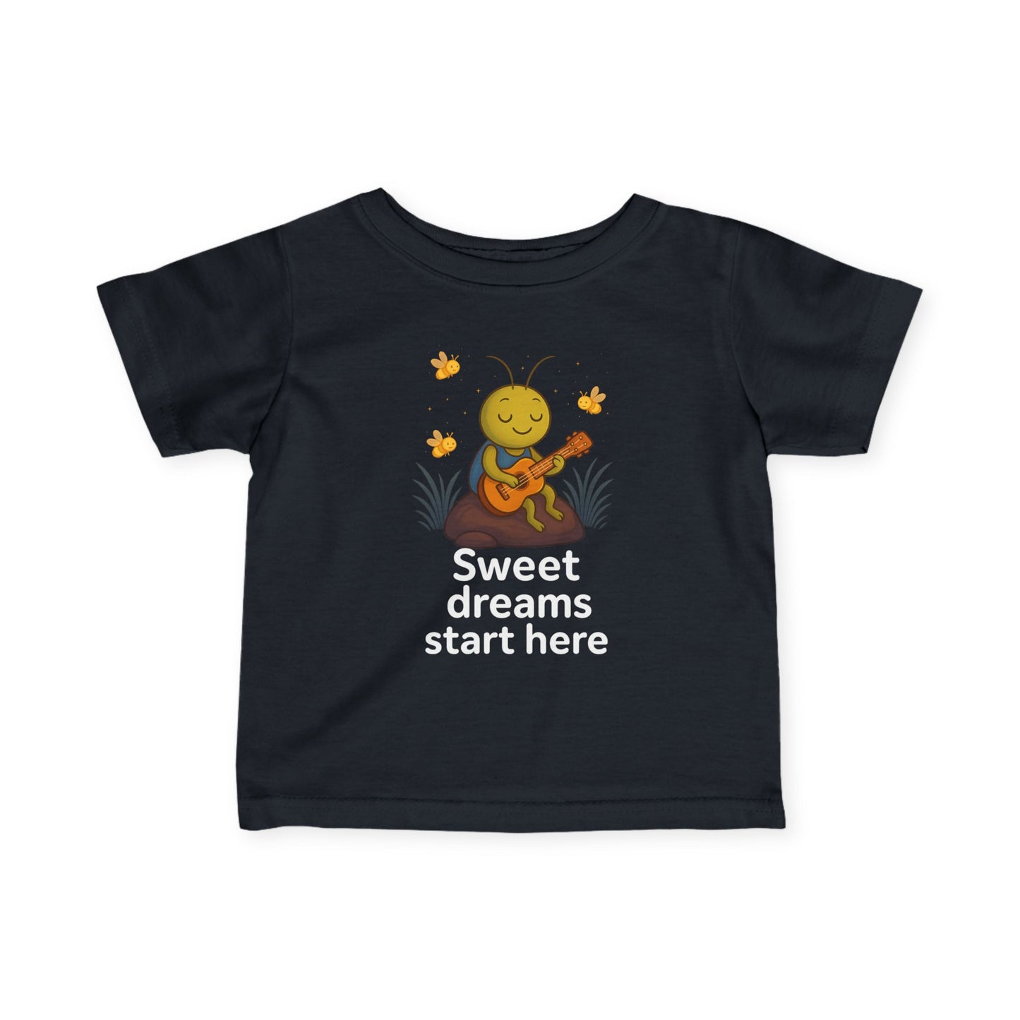 Sweet Dreams Infant Tee, Baby T-Shirt, Cute Kids Apparel, Musical Gift, Toddler Summer Top, Birthday Present for Kids