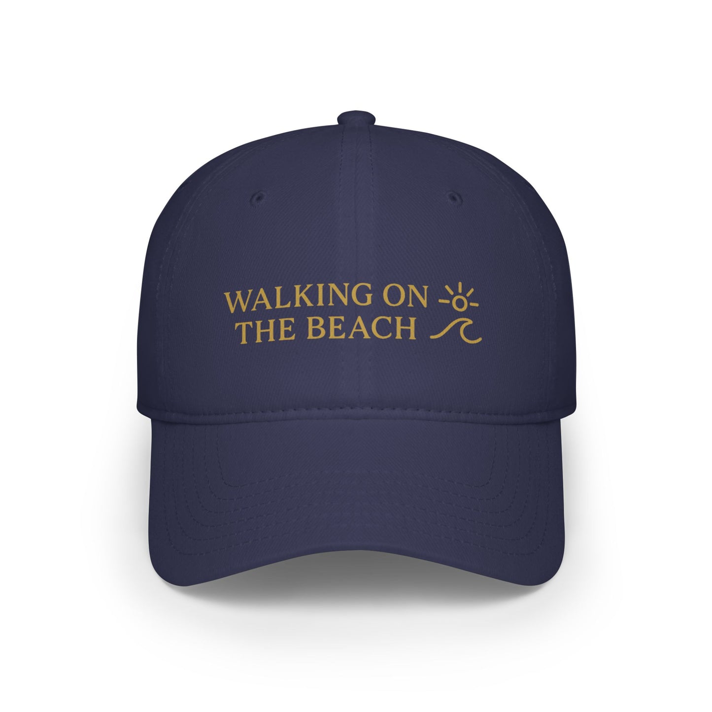 Beach Vibes Low Profile Baseball Cap - Perfect for Summer Days