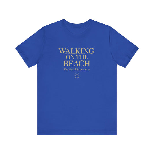 Walking on the Beach Unisex Short Sleeve Tee