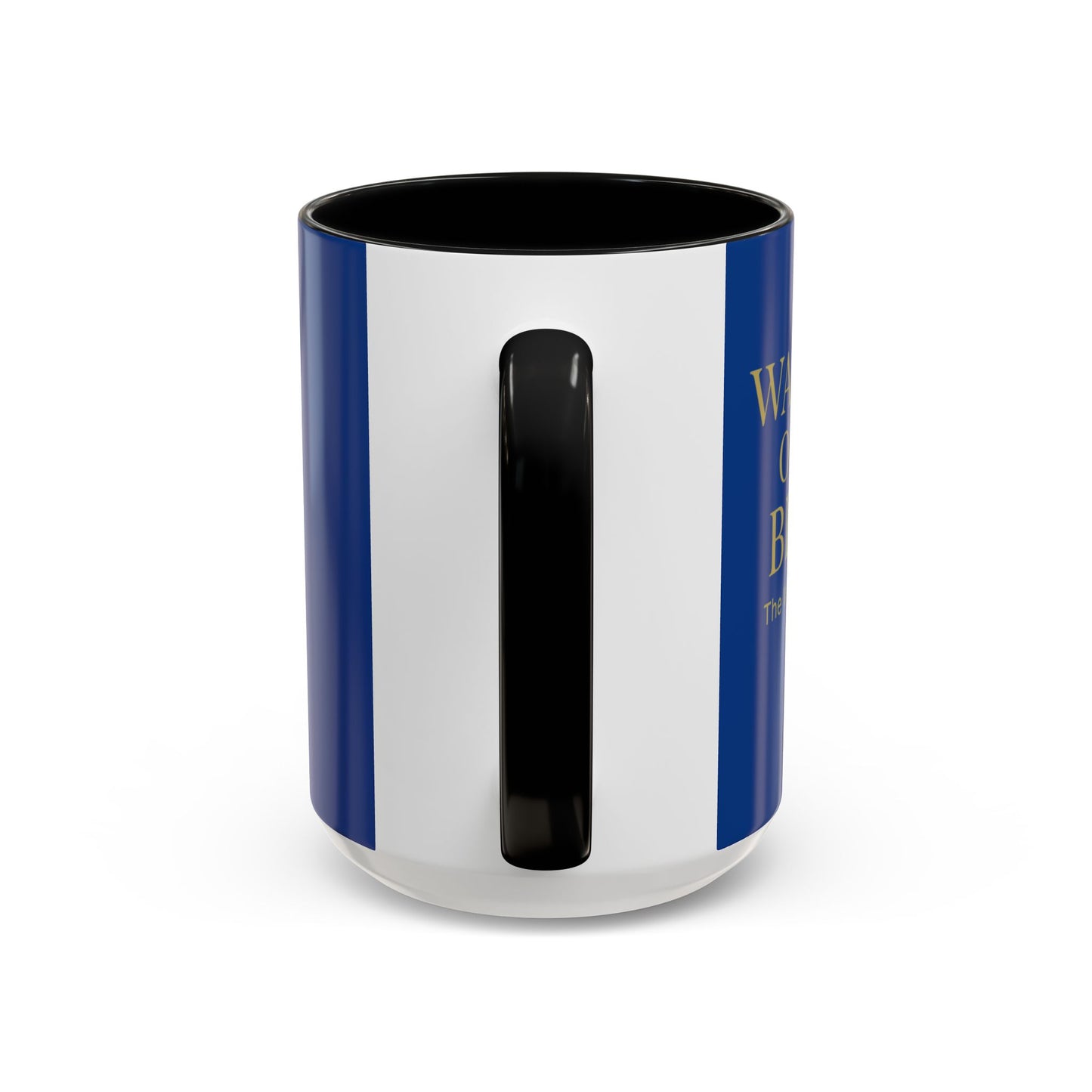 Elegant Blue Accent Coffee Mug - Perfect for Coffee Lovers and Gifting