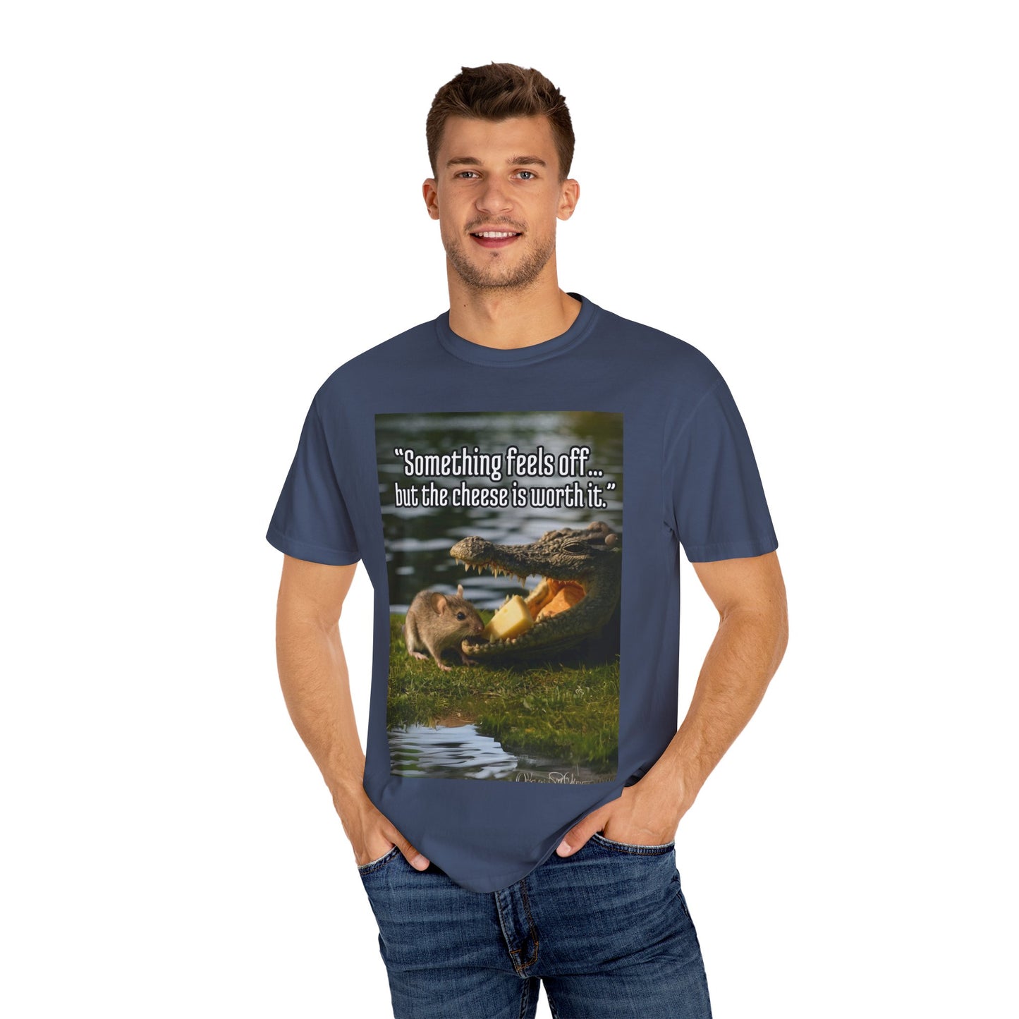Funny Animal Graphic T-Shirt, Unisex Tee, Unique Gift, Casual Wear, Humorous Quote Shirt, Great for Nature Lovers