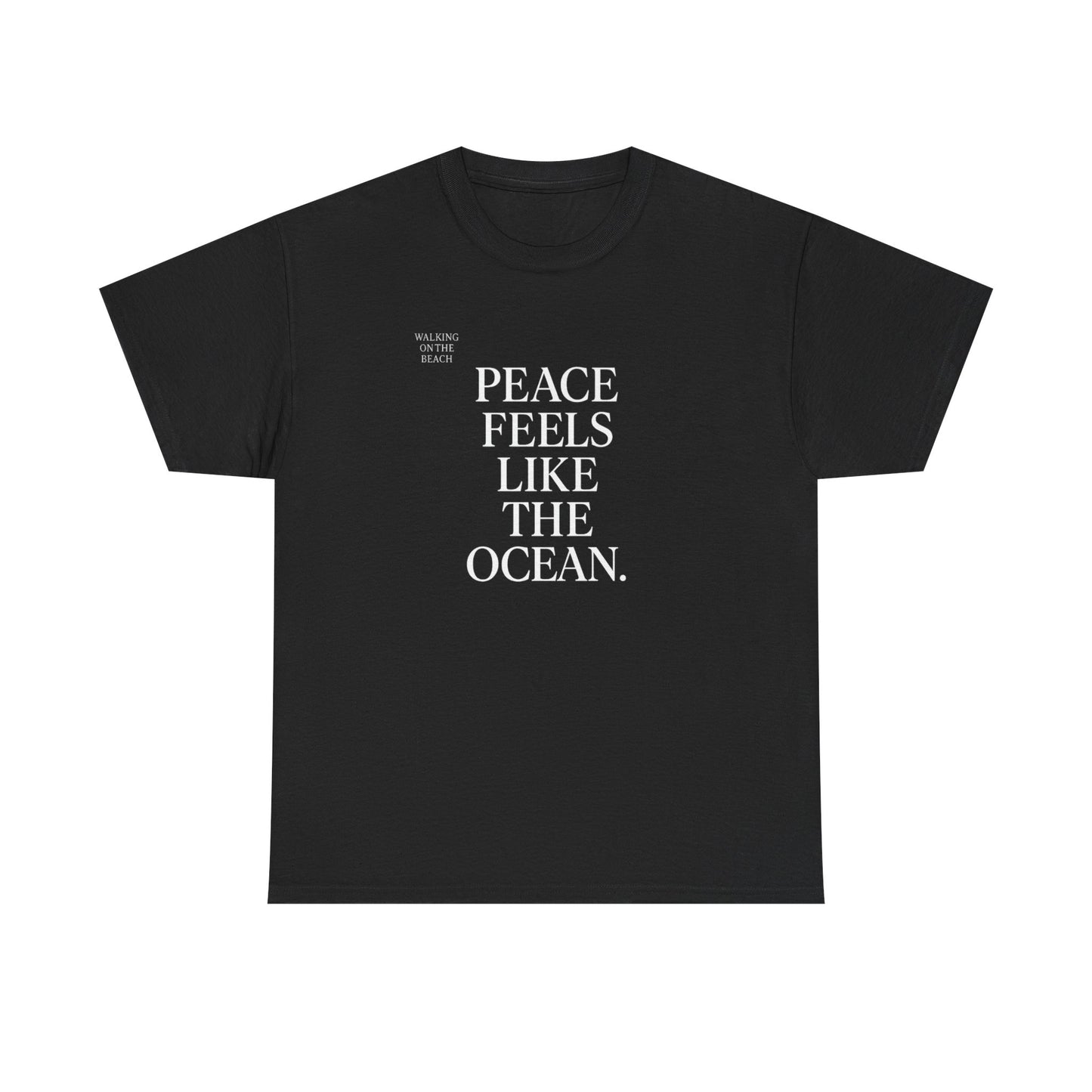Ocean-Inspired Peace Tee