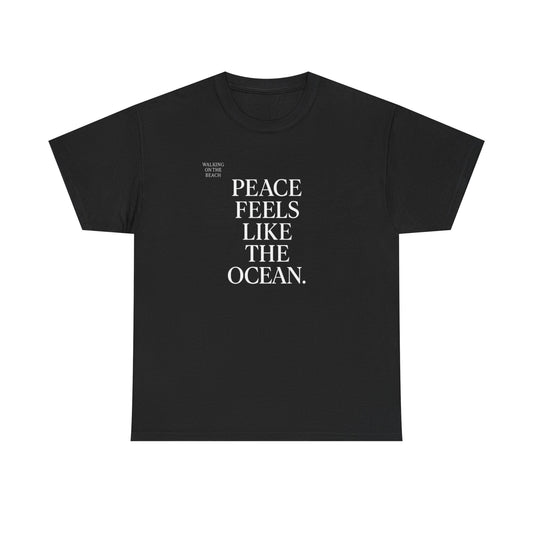 Ocean-Inspired Peace Tee