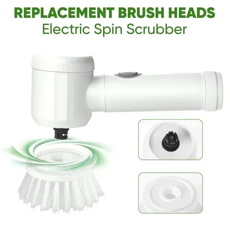 Cordless Electric Spin Scrubber - 5-in-1 Power
