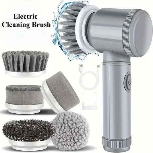 Cordless Electric Spin Scrubber - 5-in-1 Power