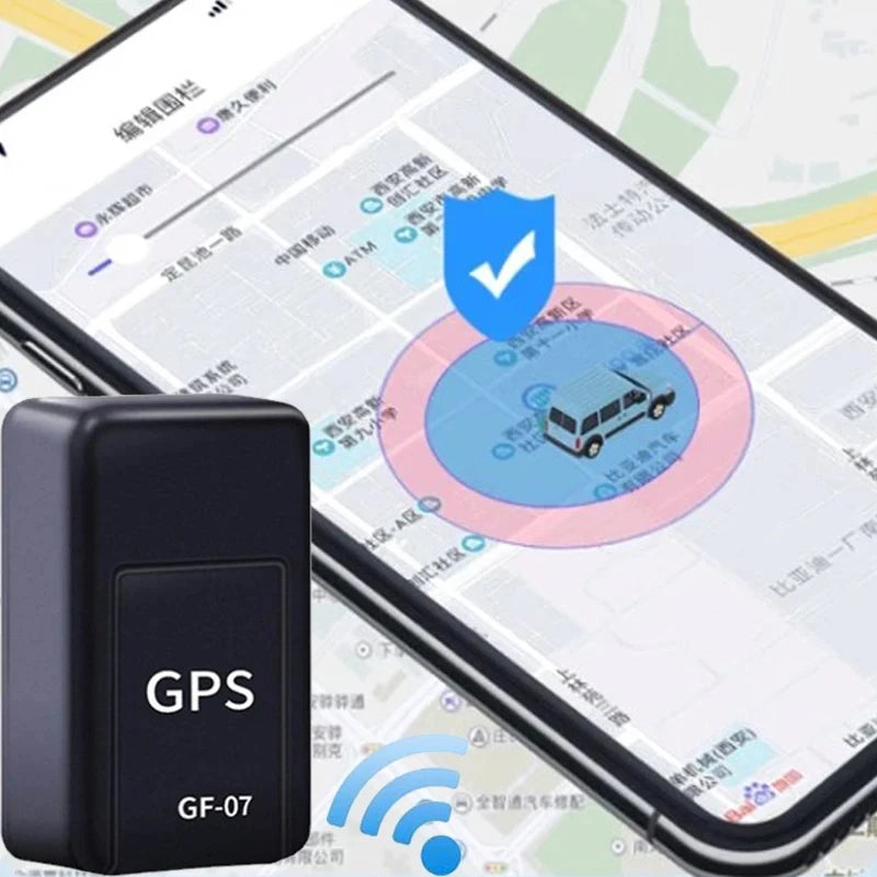 GF07 Magnetic Mini Car Tracker GPS Real TimeTracking Locator Device Magnetic GPS TrackerReal-time Vehicle Locator Pet Tracker