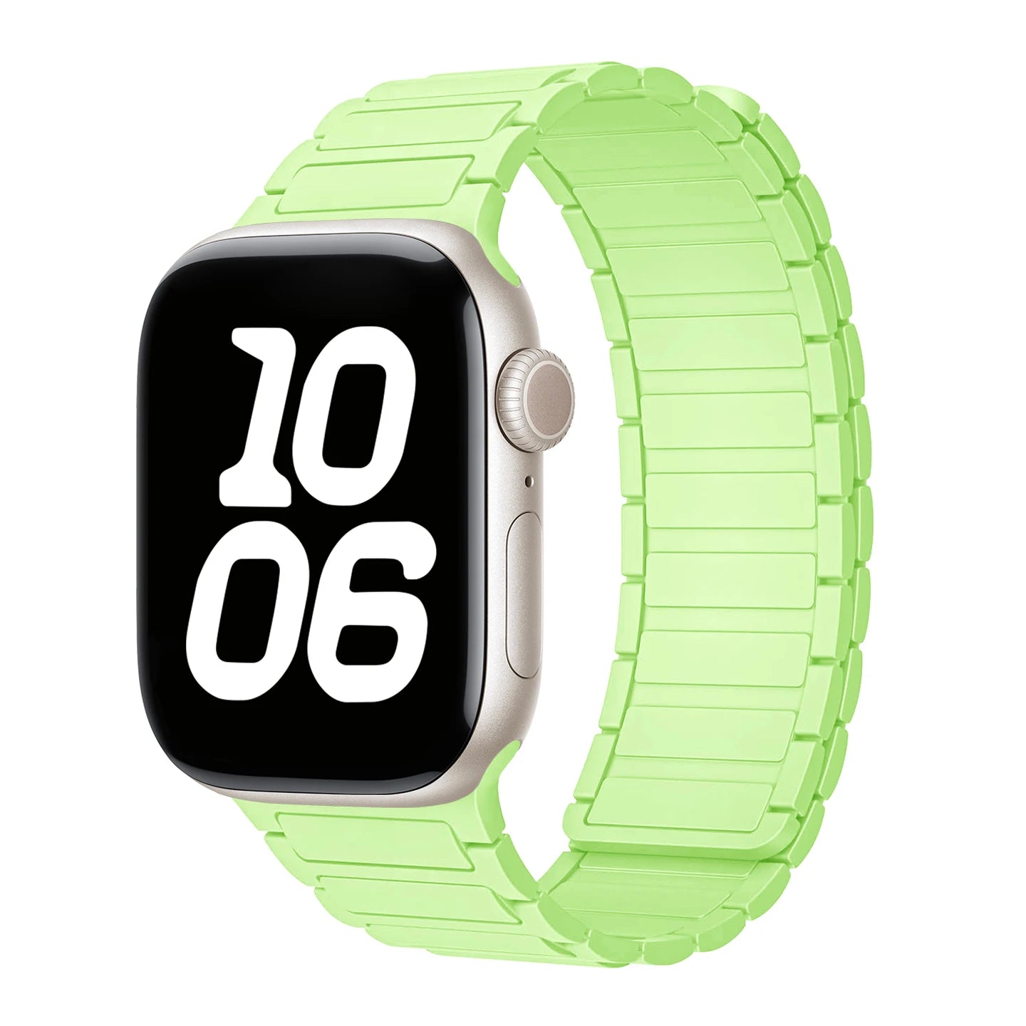 Magnetic Loop For Apple Watch Bands 44mm 40mm 49mm 45mm 41mm 38mm Silicone Bracelet iWatch Series11 10 9 8 7 6 Se ultra 3 strap