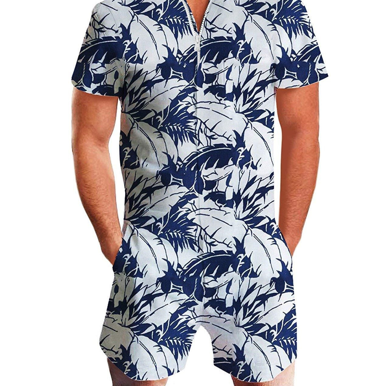 European And American Men's Summer Short-sleeved Suit
