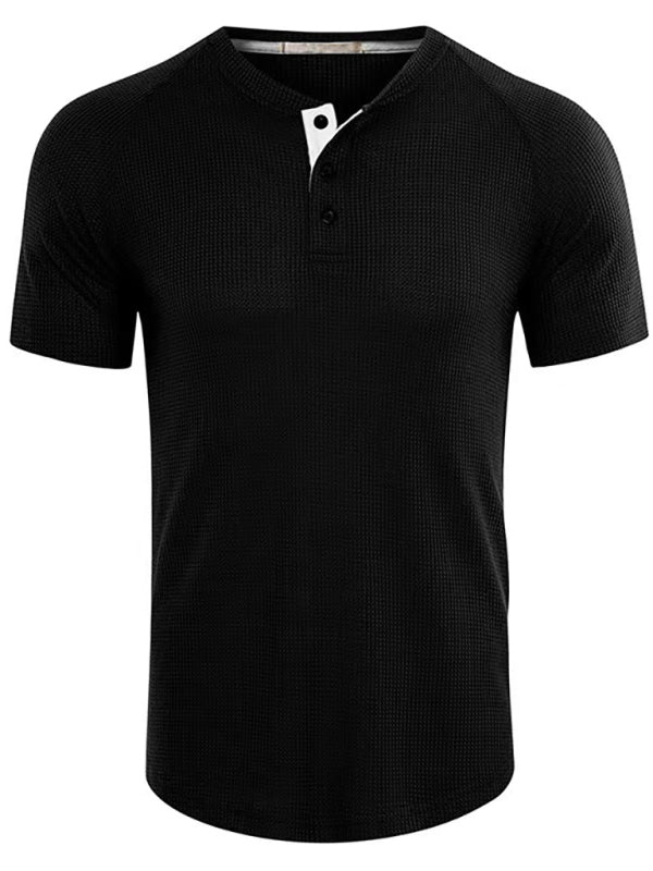 Men's Light Business Casual Round Neck Tee